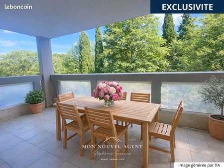 appartement t3 avec terrasse et garage double