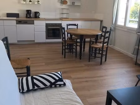la mître/ mourillon  a vendre grand t2 (52m2) appartement rénové avec goût  lumineux et ca