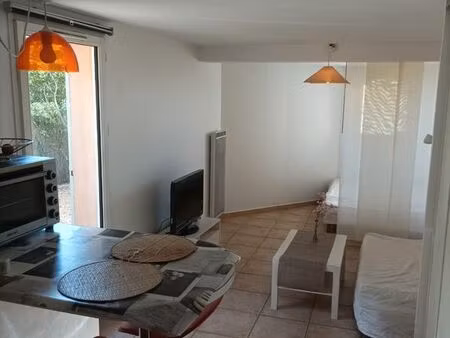 studio meublé+jardin+parking