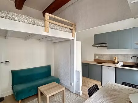 studio meublé 20 m² avec mezzanine – marseille 5ᵉ