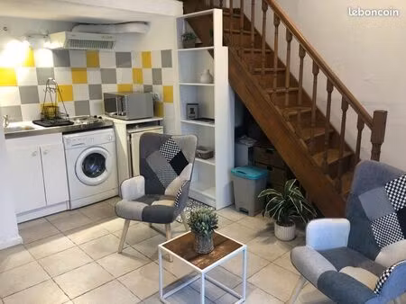 studio avec terrasse centre miroir aux oiseaux