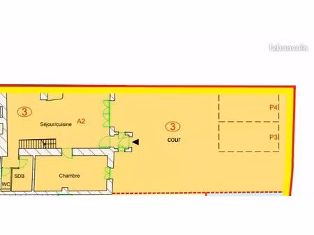 maison villageoise en cours de rénovation
