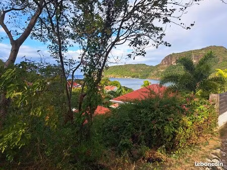 terrain à vendre terre de haut  les saintes (guadeloupe) 500m2