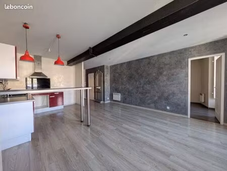 centre-ville : bel appartement 58 m²  lumineux et économe (dpe c)