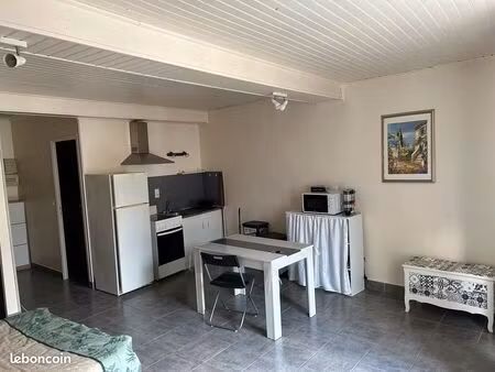 studio 33m2  meximieux centre  475+25 eur