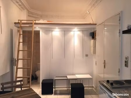 studio 12 m2 + mezzanine 4 m2