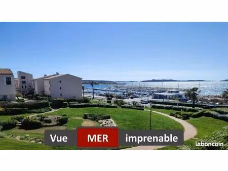 appartement 2 pièces 35 m² avec vue mer  sans vis-à-vis