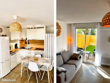 joli t2 récent 35 m² avec terrasse et jardin – calme absolu