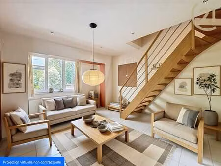 superbe appartement duplex 3 chambres avec jardin !