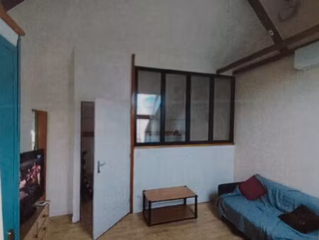 loue appartement t2 + jardin + cave