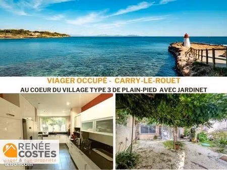 appartement en viager 3 pièces 65 m²