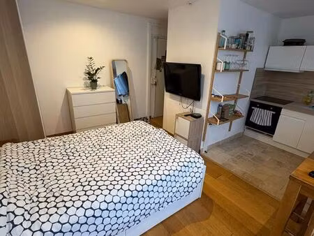 appartement meublé 20m2 clichy 92110