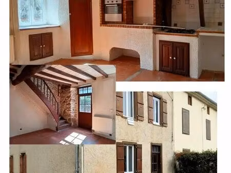 maison de village avec jardinet