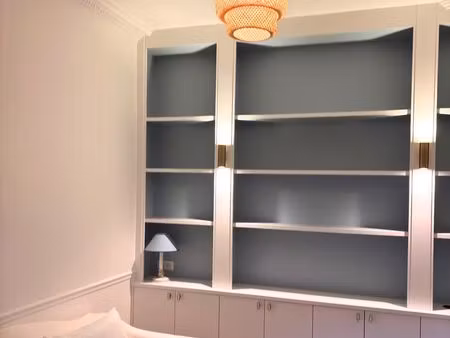 boulogne – prince marmottan – 2 pièces meublé 41m² – rdc sans vis à vis et sans passage