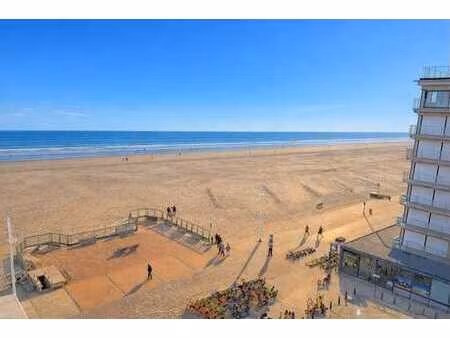 appartement avec vue mer latérale à coxyde.