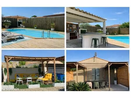 maison 4 faces avec piscine – cruscades – quartier calme – sans vis-à-vis