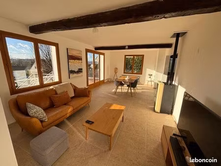 maison individuelle rénovée – 140m2 habitable / sous sol total / terrain arboré 1230 m²