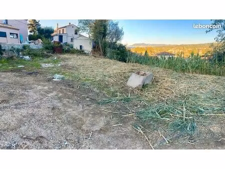 terrain 400 m² saint cyr sur mer