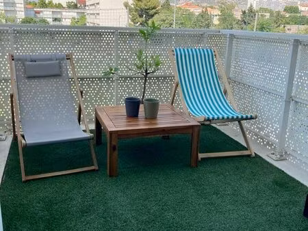 t2 récent avec terrasse– mazargues