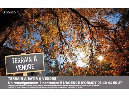 terrain 870 m² la ferte alais