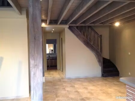 maison 76m2 jardin plein ctre ville la rivière st sauveur