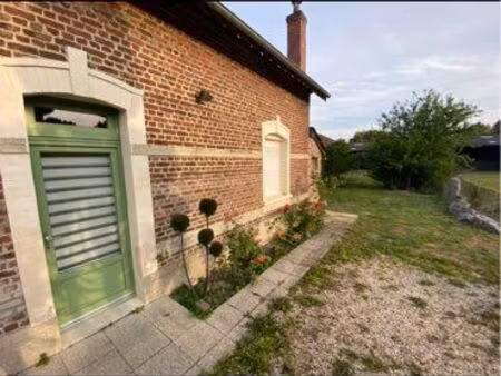 maison de village à rouvroy 450m2 jardin