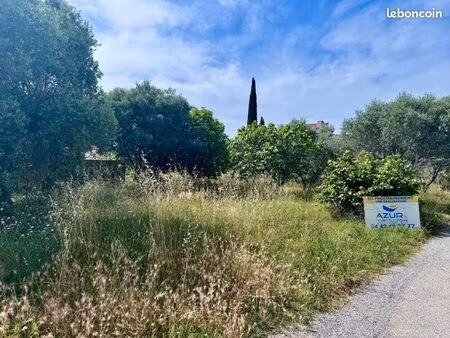 terrain 303 m² chateauneuf les martigues
