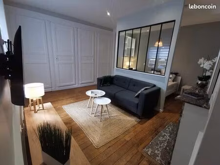 grand studio meublé – centre de vervins – idéal pro / mission