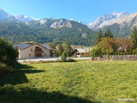 terrain 1 074 m² le monetier les bains