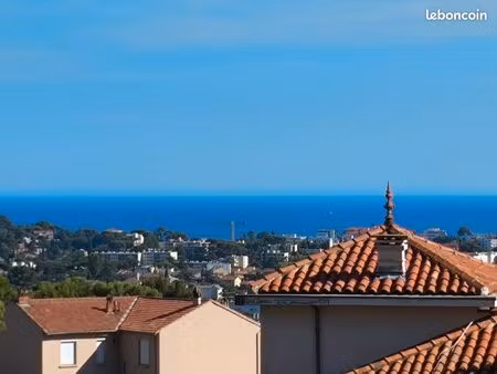 t3 78 m2 loubière terrasse vue mer