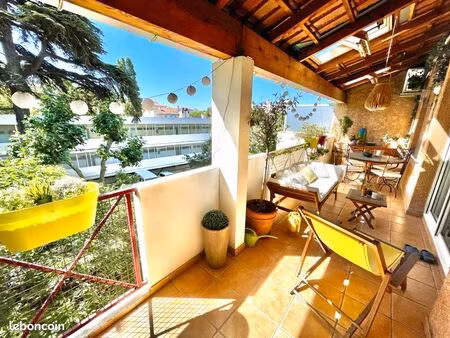 bel appartement t4 avec terrasse sud-est