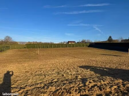 terrain à bâtir aux vallée 1731 m2