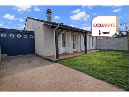 maison de plain-pied à vendre