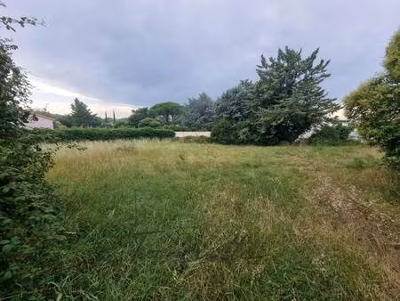 terrain constructible viabilisé à vendre