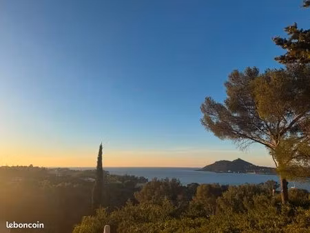 superbe vue mer dans le domaine du rastel d'agay