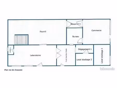 fond de commerce 221 m² le raincy