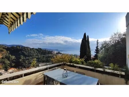 4p vue mer - quartier ventabrun - nice ouest