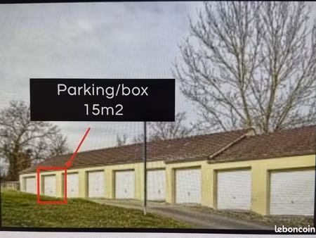 vente box-parking 13m2
