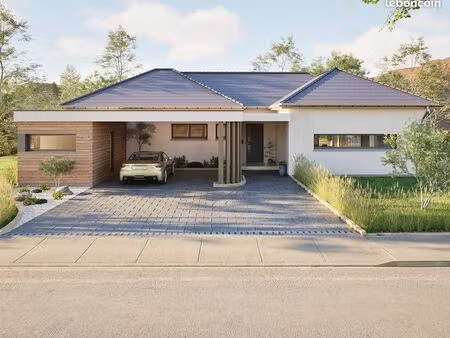 maison neuve plain-pied – 120 m² habitables – projet personnalisable