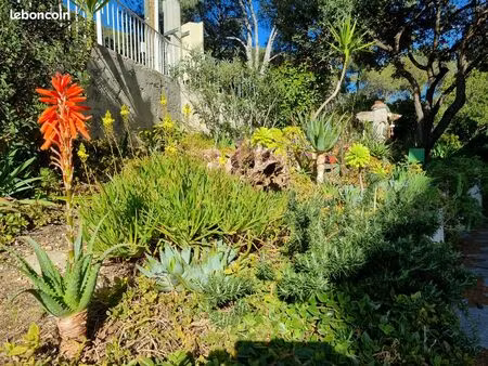 rdc maison avec jardin proche mer & forêt