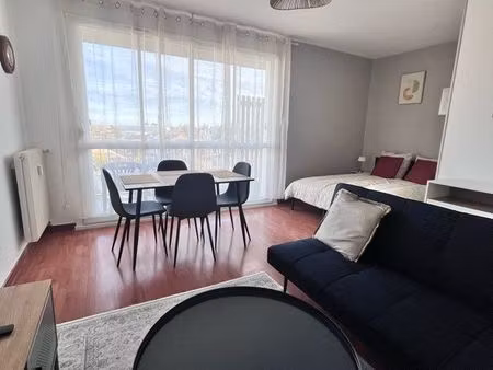 t1 bis meublé 30 m² avec balcon & parking – chauffage inclus – visale exigée