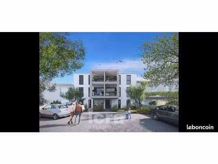 appartement neuf 2 pièces 42 m2 en dernier étage climatisation réversible