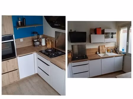 f2 avec cour et garage