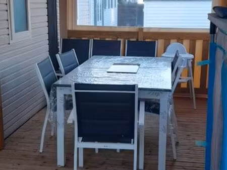 bonjour  loue mobilhome à pirou plage