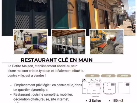 restaurant (fond de commerce et bâti)