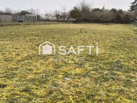 terrain constructible viabilisé à vendre