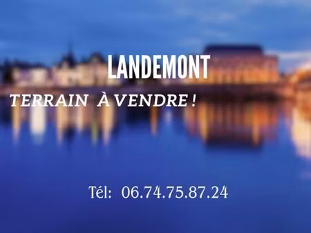 terrain 250 m² landemont