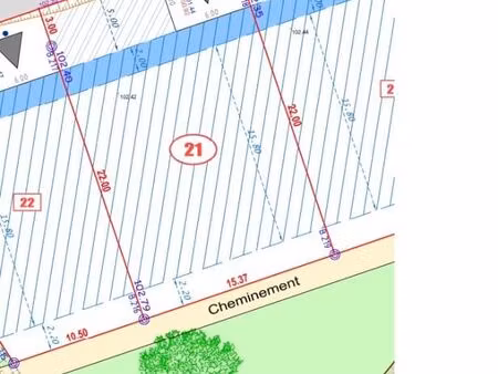 terrain 384 m² quevert