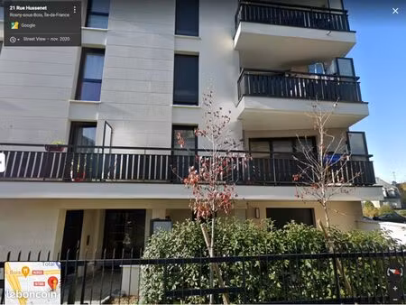 2 pièces 46 m² avec balcon dans résidence