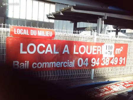 local en za a louer (180 m²)